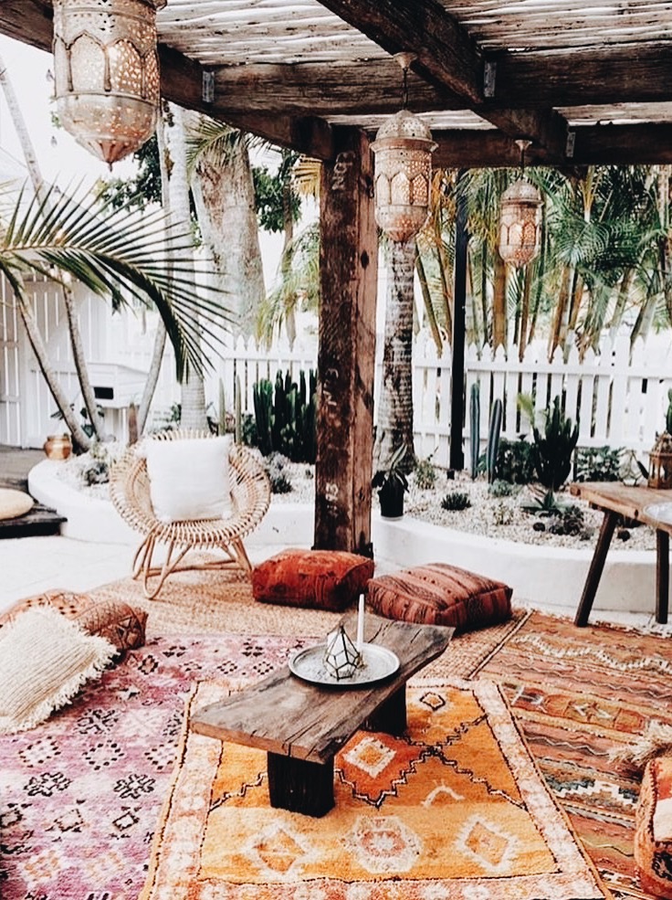 Moroccan inspired home on lifestyle blog Break The Loop