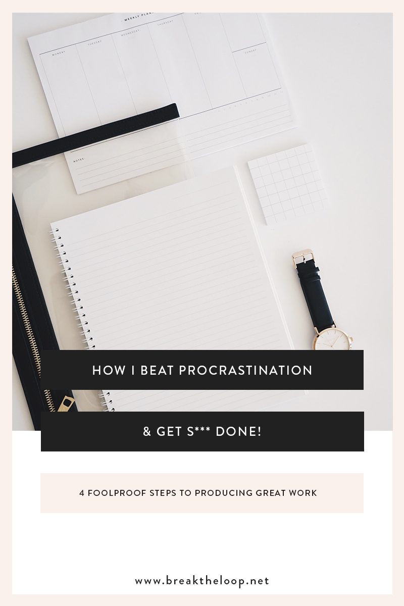 How I Beat Procrastination