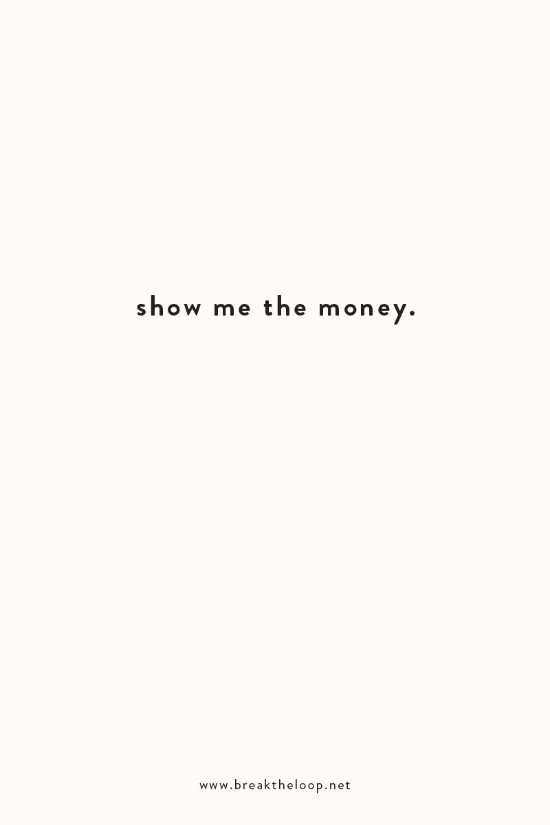 Show Me The Money 